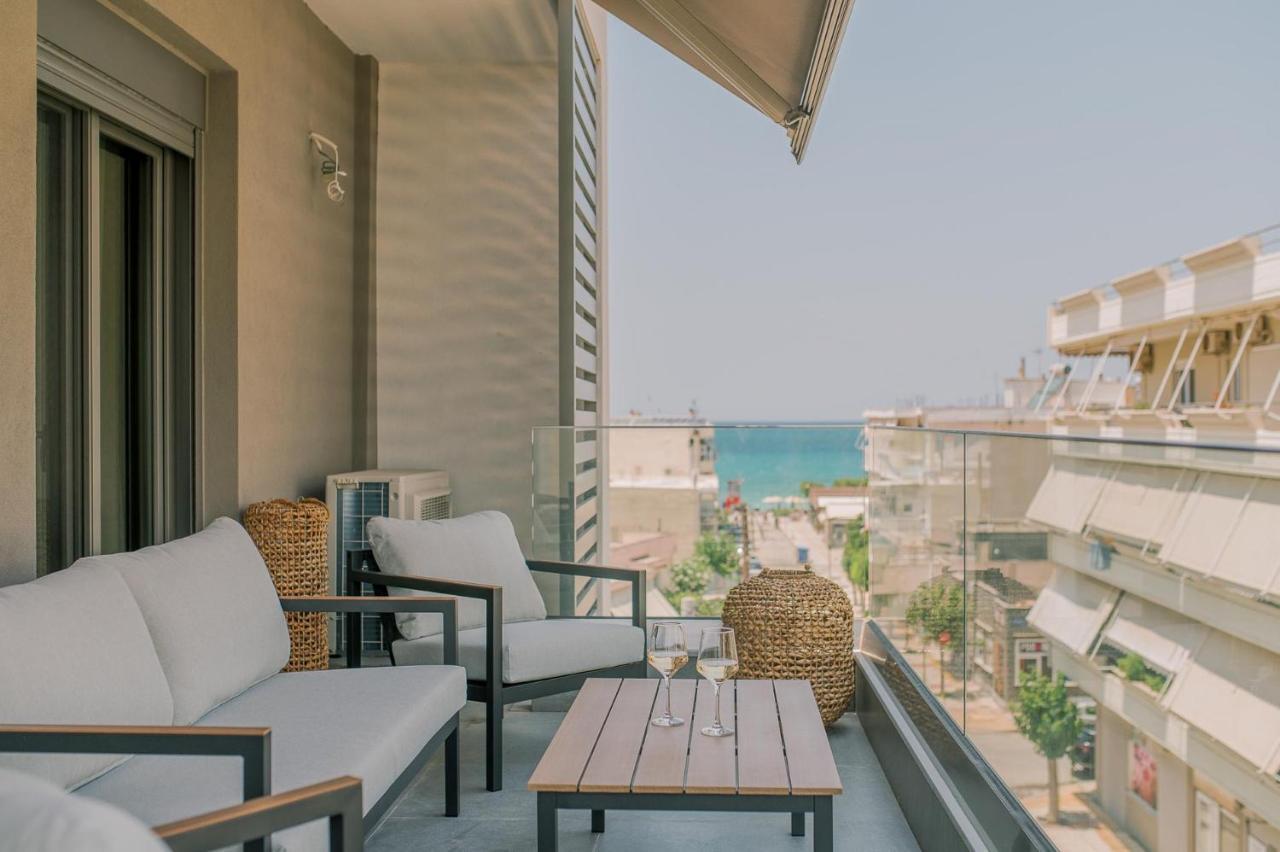 Hama Luxury Seaside Apartments Corinth Екстериор снимка