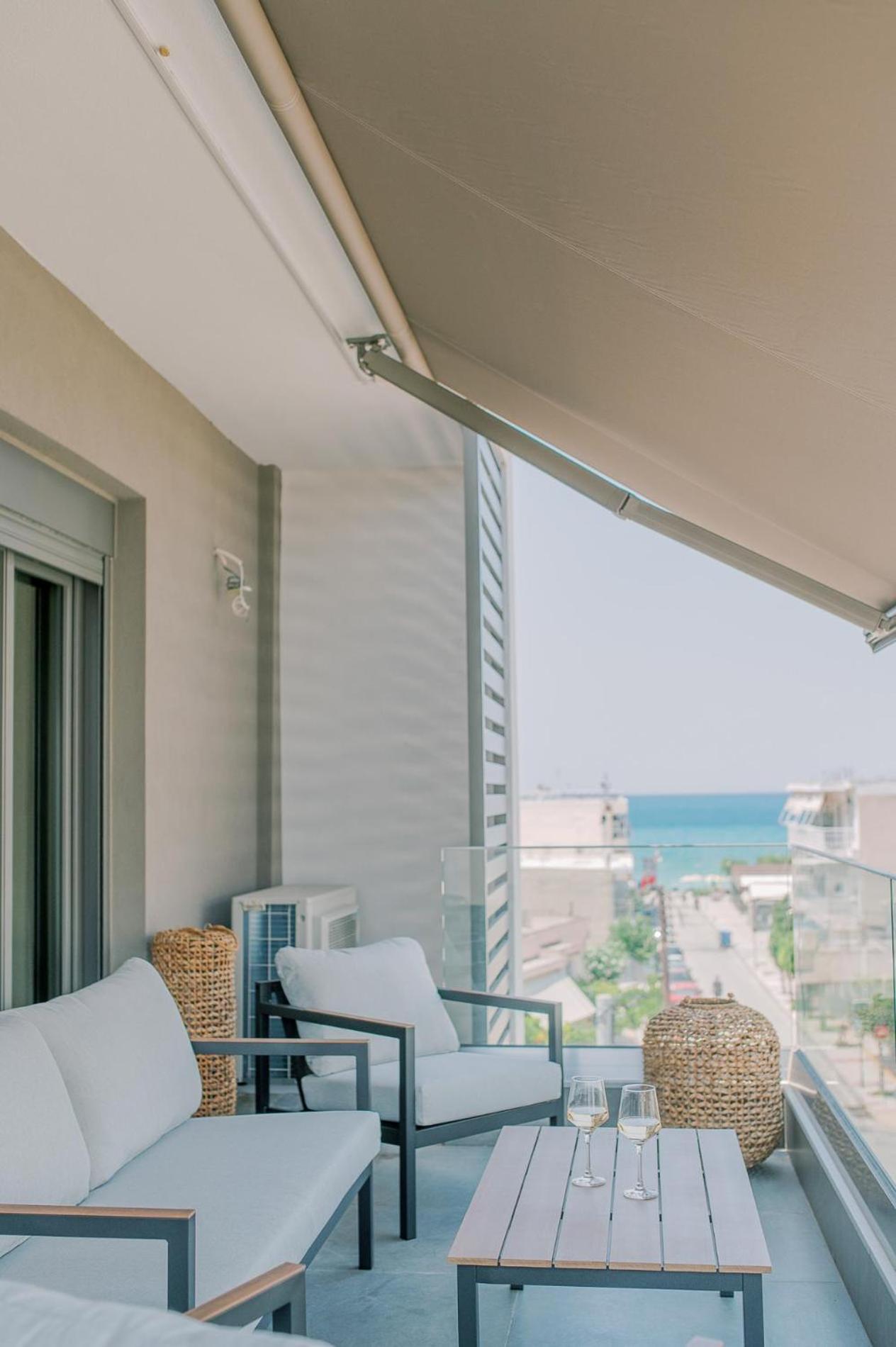Hama Luxury Seaside Apartments Corinth Екстериор снимка