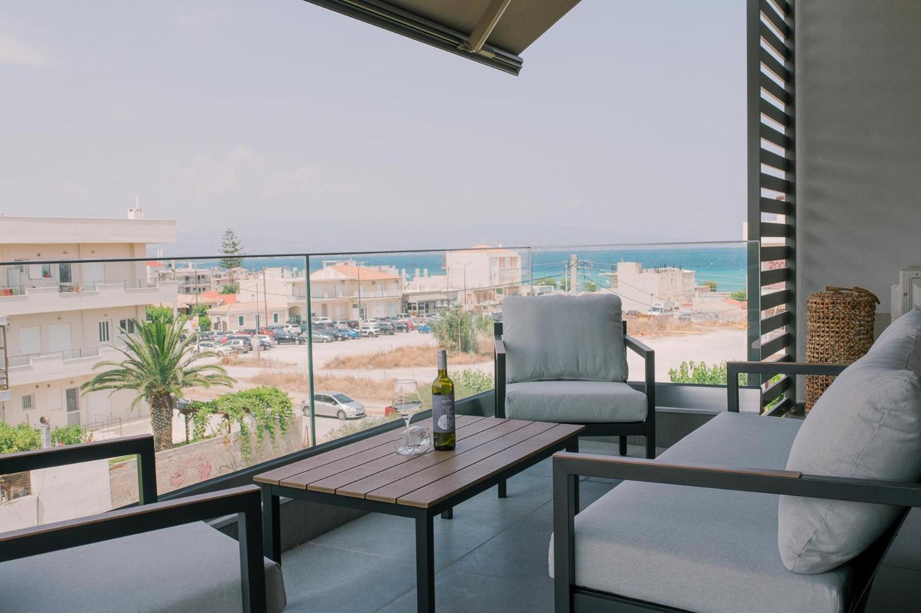 Hama Luxury Seaside Apartments Corinth Екстериор снимка